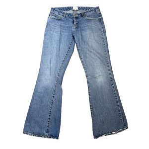 Vintage Y2K Abercrombie & Fitch Flare Jeans Womens 8 Mid Rise Capsule Staple